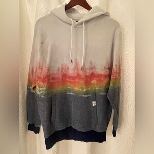 Feat Blanket Blend Hoodie in Sunset Lover Size Medium